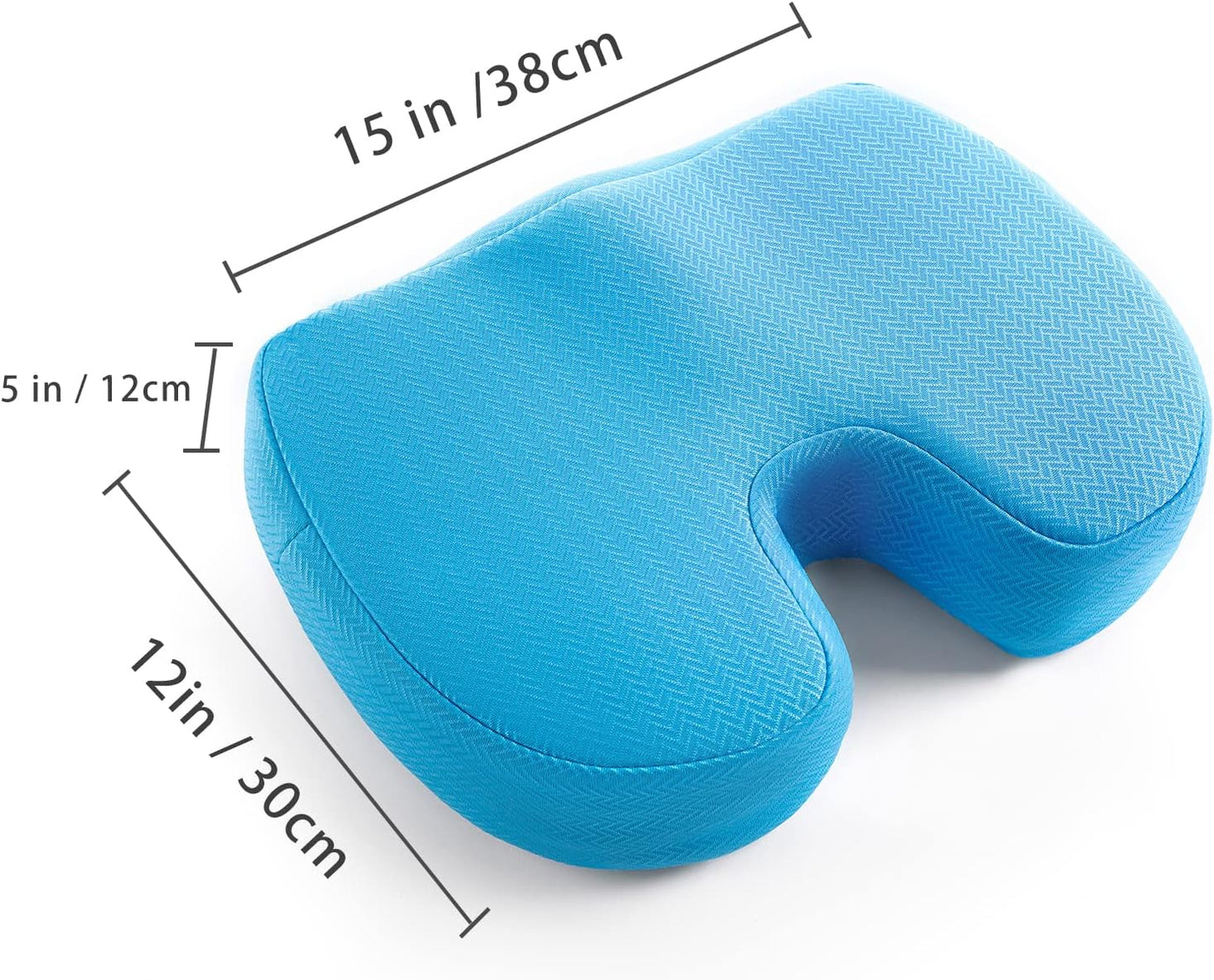 Weighted Hot Tub Booster Seat, 15 X 12 X 5 Inches - 3D Air Mesh Thick Soft Bath Seat with Non-Slip Micro Dot Bottom and 5 Weighted Sections - Quick Dry Bath Accessories