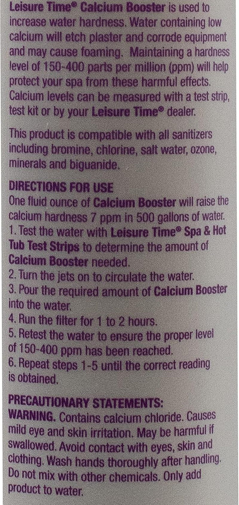 CB Calcium Booster for Spas and Hot Tubs, 32 Fl Oz