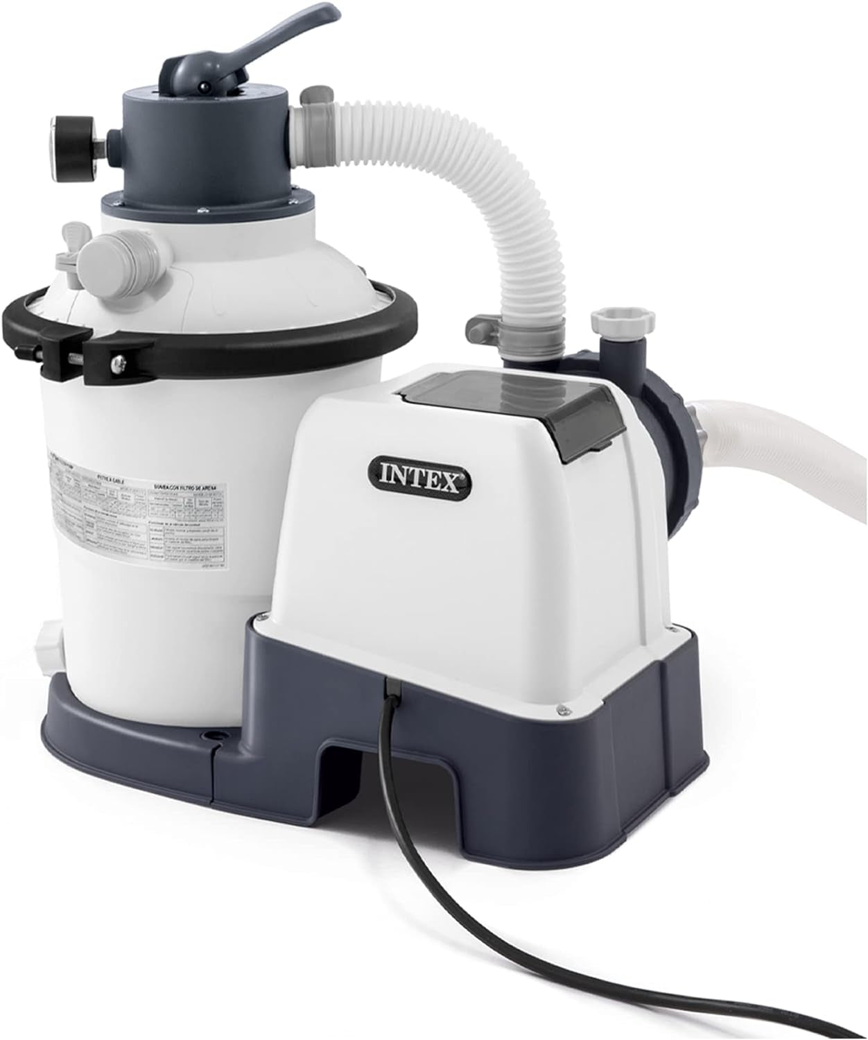 SX2800 Krystal Clear Sand Filter Pump for above Ground Pools: 2800 GPH Pump Flow Rate – Improved Circulation and Filtration – Easy Installation – Improved Water Clarity – Easy-To-Clean