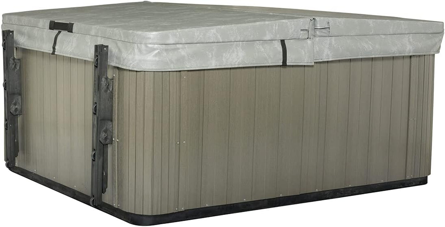 The Slider Spa Cover No-Lift Remover & Storage System - Dual Roller Retractable Arms