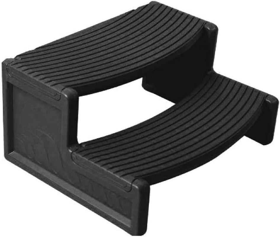 Plastics Resin Multi Purpose Spa and Hot Tub Handi-Step Steps, Black