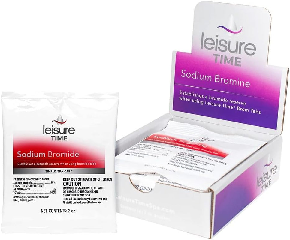 Sodium Bromide Tablets, 2 Oz - 6 Count (1-Pack)