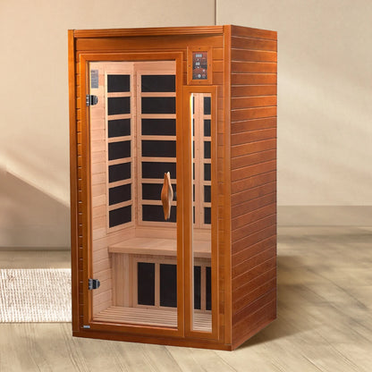 Barcelona 1 to 2 Person Low EMF FAR Infrared Home Sauna