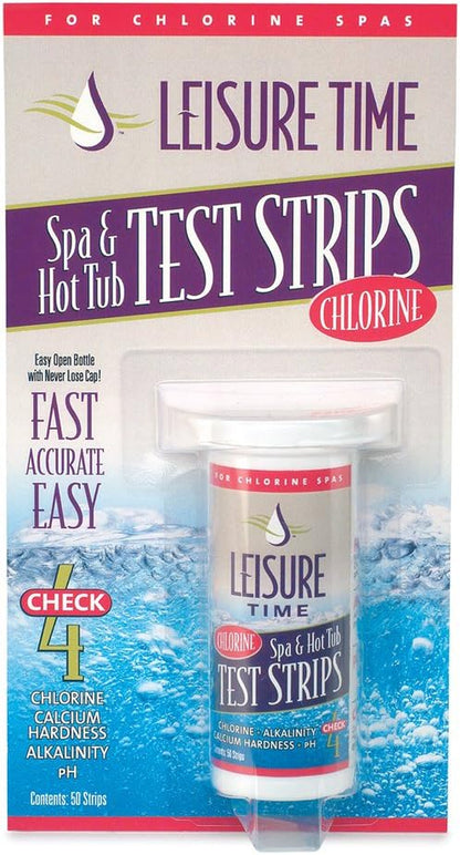 45010A Test Strips Chemical Tester for Spas and Hot Tubs, Pack 1, Assorted