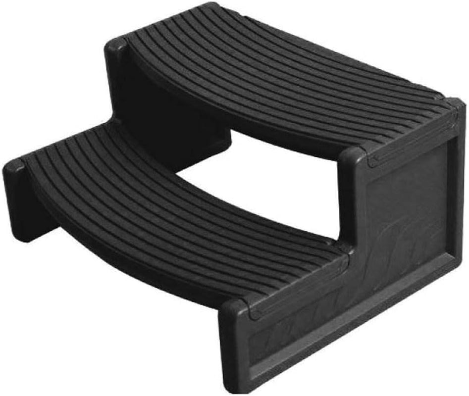 Plastics Resin Multi Purpose Spa and Hot Tub Handi-Step Steps, Black