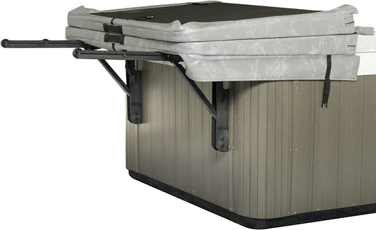 The Slider Spa Cover No-Lift Remover & Storage System - Dual Roller Retractable Arms