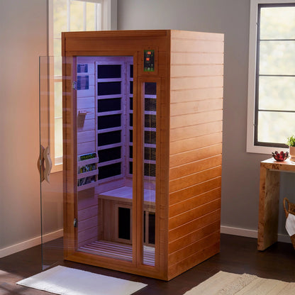 Barcelona 1 to 2 Person Low EMF FAR Infrared Home Sauna